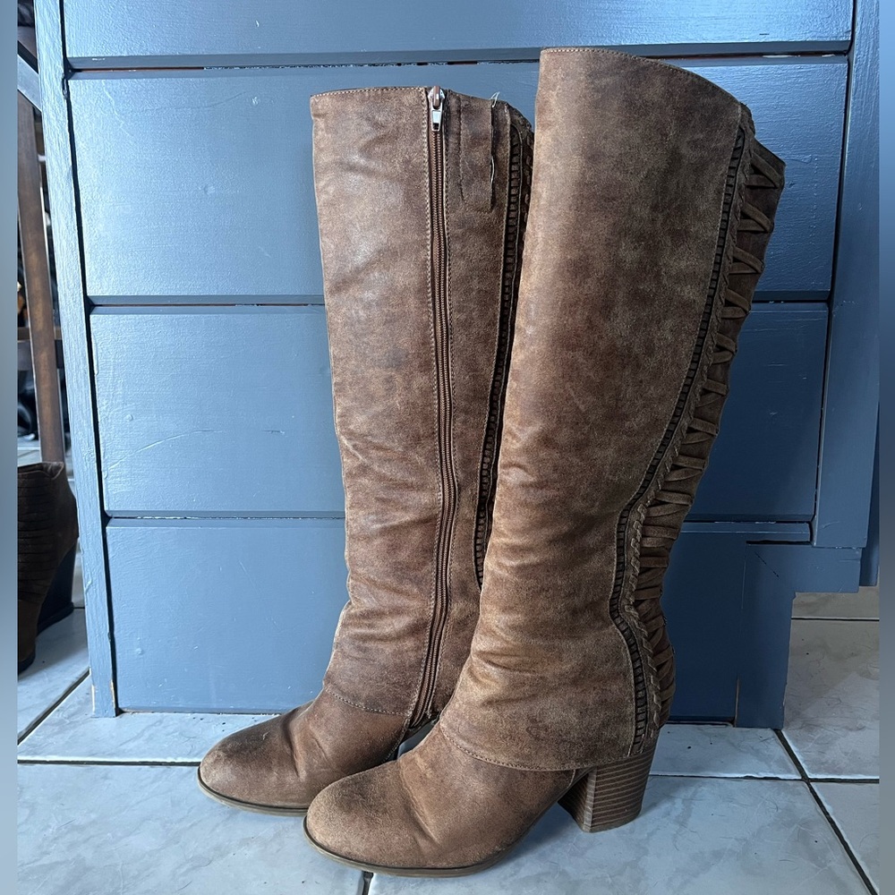 Fergalicious Tender Tan Calf Boot